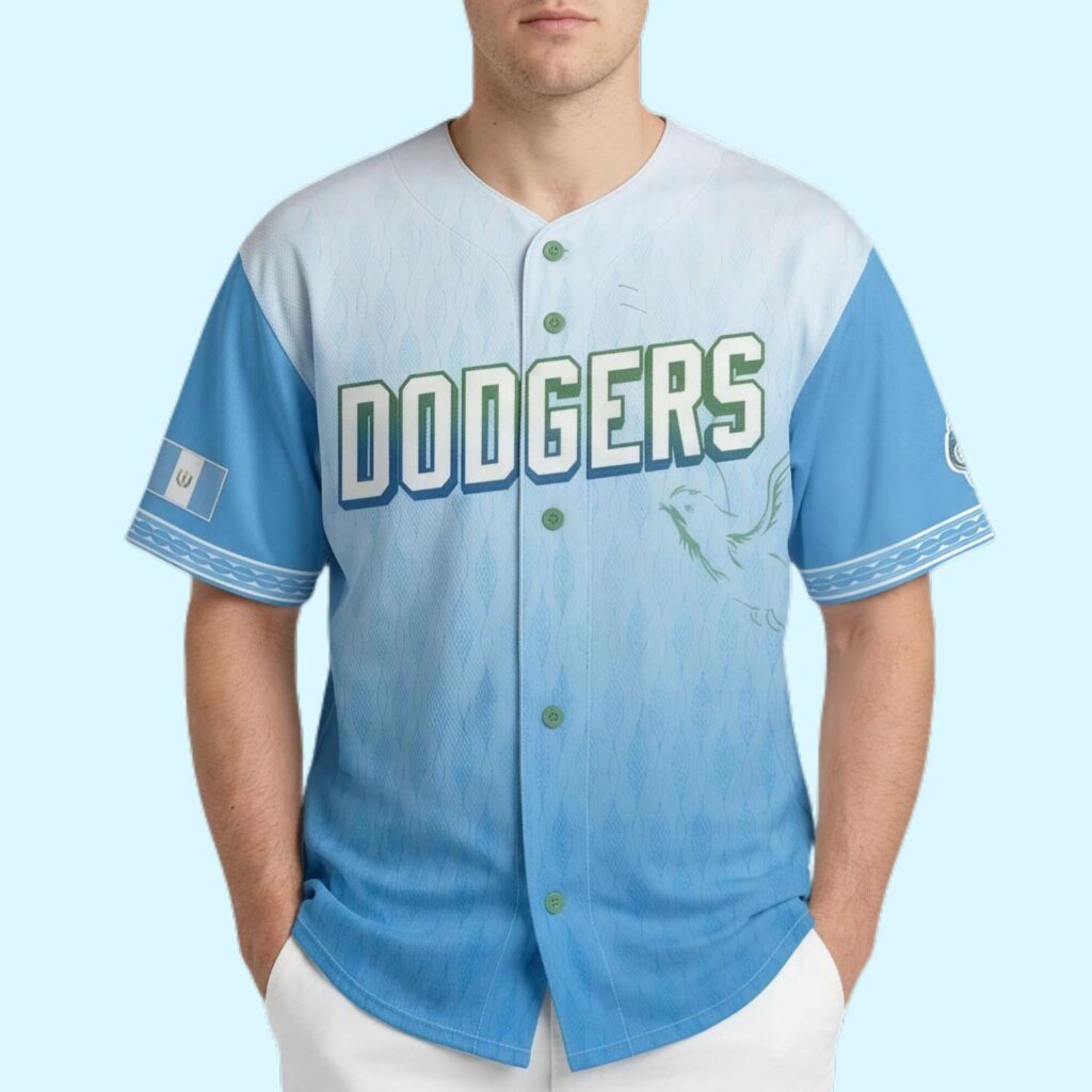 2026 Dodgers Guatemalan Heritage Night Jersey Giveaway 3