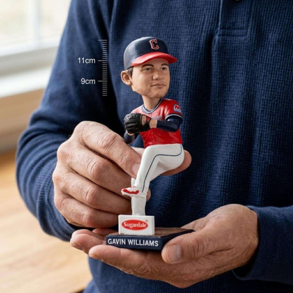 2026 Guardians Gavin Williams Bobblehead Giveaway 2
