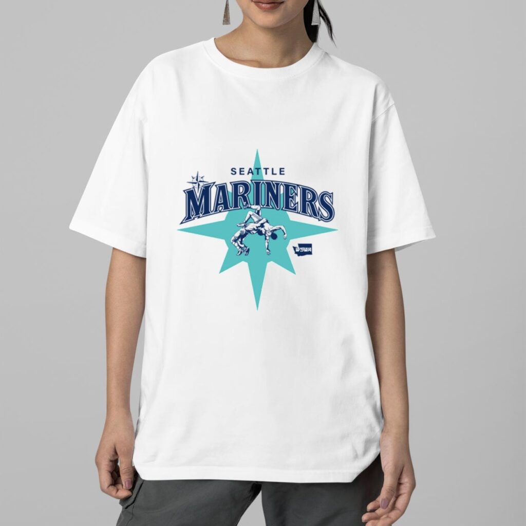 2026 Mariners WA State Wrestling Association Shirt Giveaway 2