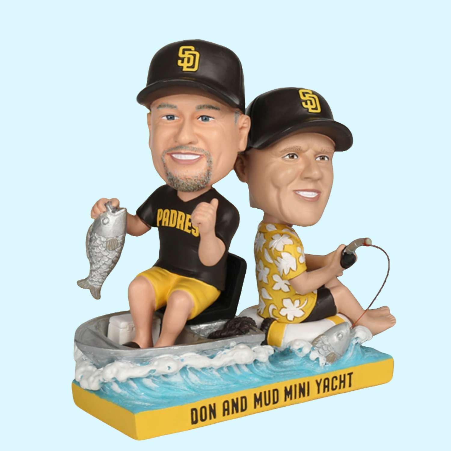 2026 Padres Don and Mud Mini Yacht Night Bobblehead Giveaway 1 2026 Padres Don and Mud Mini Yacht Night Bobblehead Giveaway 1