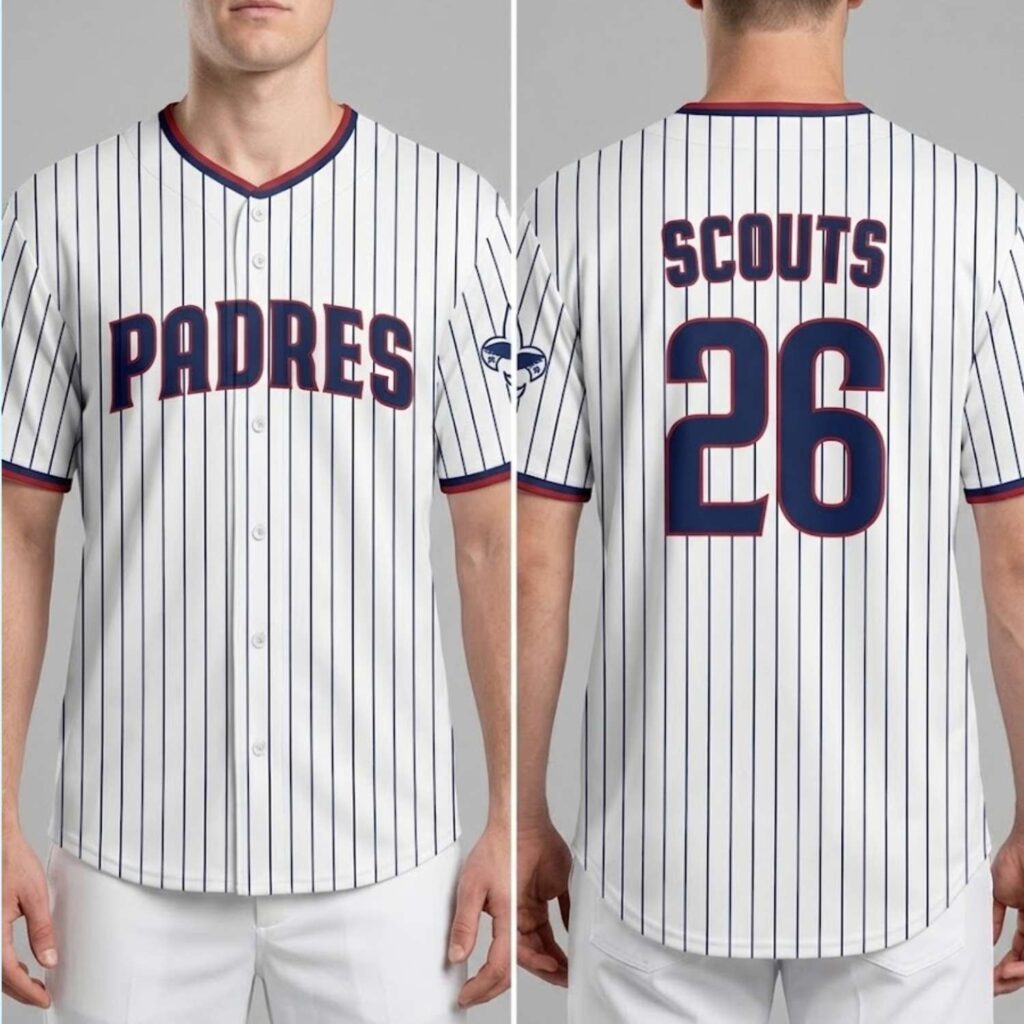 2026 Padres Scout Day Jersey Giveaway 2