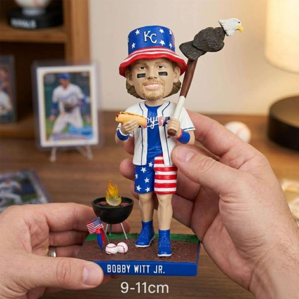 2026 Royals Red White Bobby Bobblehead Giveaway 4
