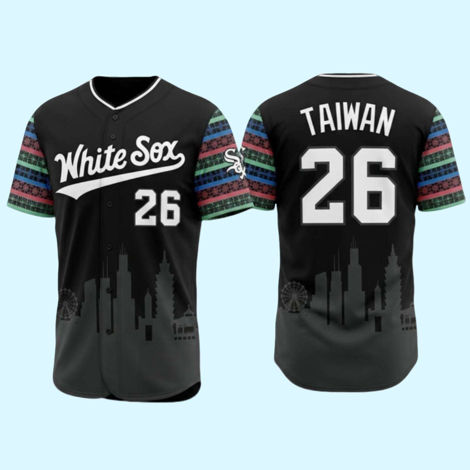 2026 White Sox Taiwan Night Jersey Giveaway 1 2026 White Sox Taiwan Night Jersey Giveaway 1