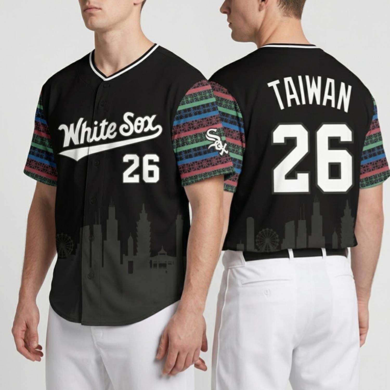2026 White Sox Taiwan Night Jersey Giveaway 2 2026 White Sox Taiwan Night Jersey Giveaway 2