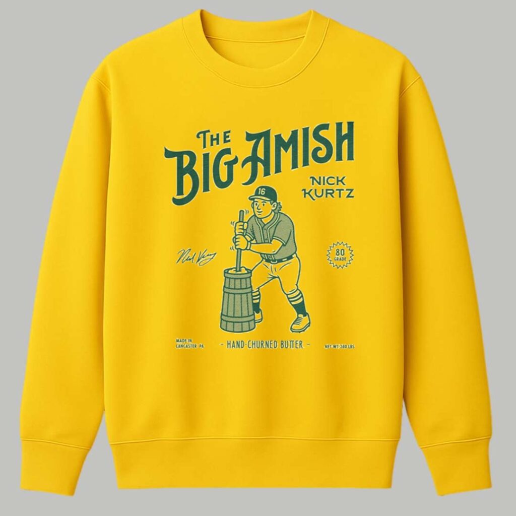 Athletics Nick Kurtz The Big Amish T Shirt 3