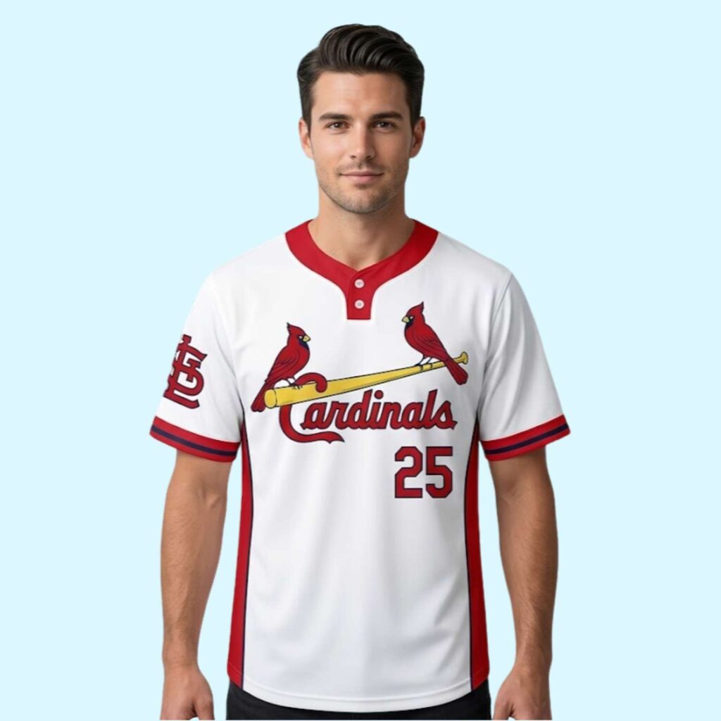 Cardinals Personalized Baseball Jersey 2