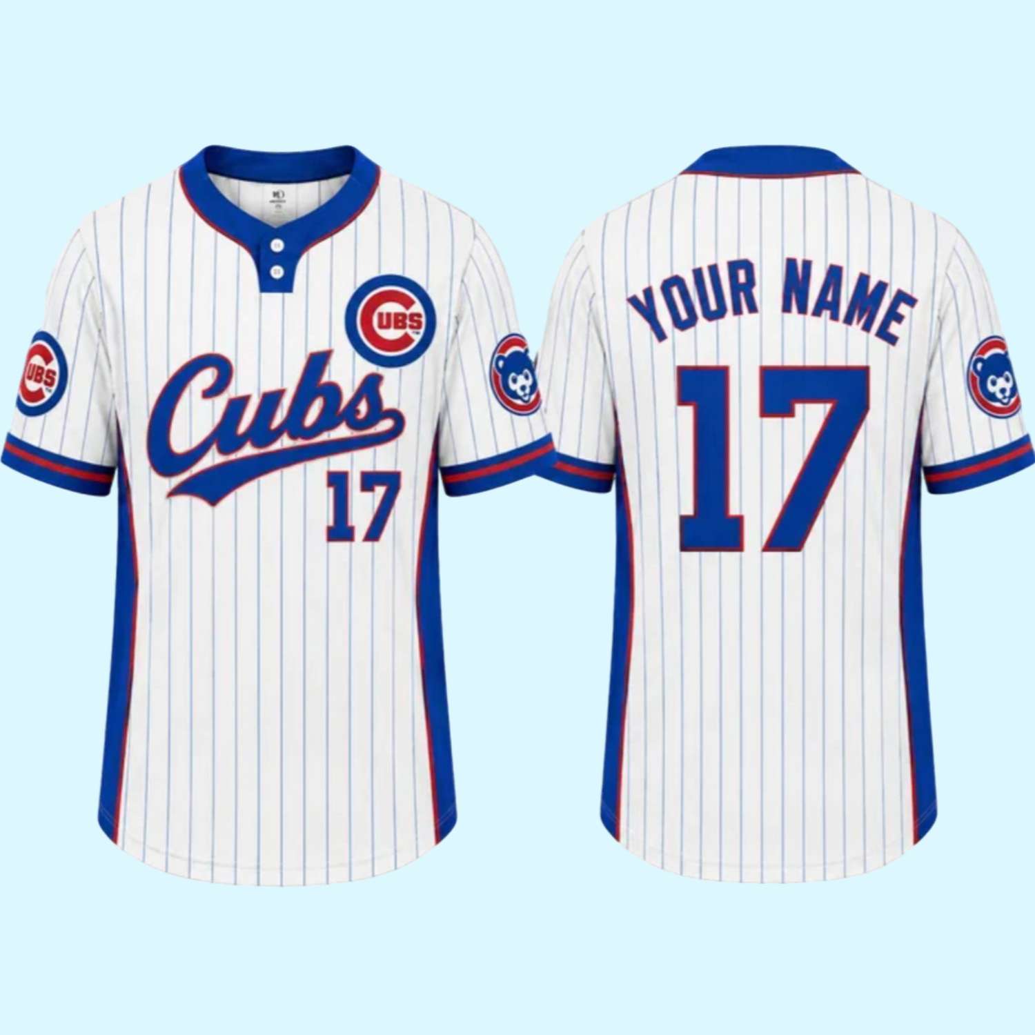 Chicago Cubs Personalized Baseball Jersey 1 Chicago Cubs Personalized Baseball Jersey 1