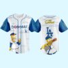 Dodgers x Homer Simpson Wonderbat Baseball 2026 Jersey 1 1