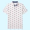 Hunter Goodman America Flag Polo Shirt 6 Hunter Goodman America Flag Polo Shirt 3