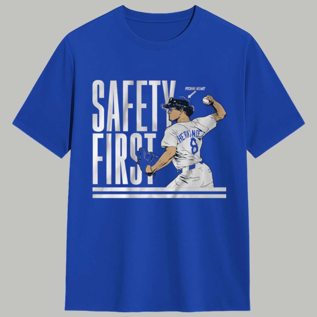 Kiké Hernández Safety First Shirt 1 Kik Hernndez Safety First Shirt 1