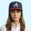 Mike Yastrzemski Braves Hat 5 Mike Yastrzemski Braves Hat 3