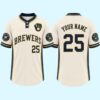 Milwaukee Brewers Personalized Baseball Jersey 6 Milwaukee Brewers Personalized Baseball Jersey 1
