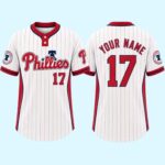 Philadelphia Phillies Personalized Baseball Jersey