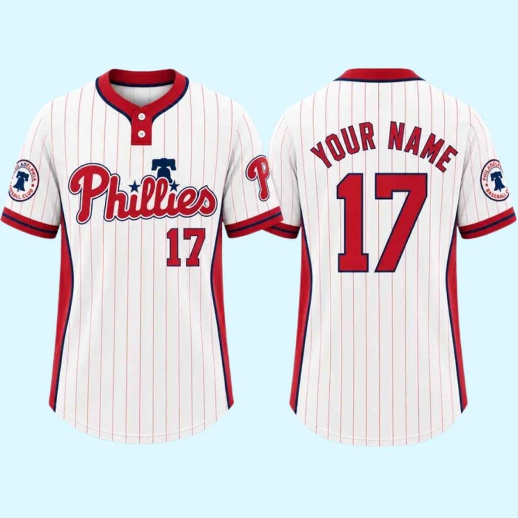 Philadelphia Phillies Personalized Baseball Jersey 2 Philadelphia Phillies Personalized Baseball Jersey 2