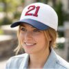 Red Sox Roger Clemens 21 Hat 4 Red Sox Roger Clemens 21 Hat 2