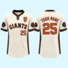 San Francisco Giants Personalized Baseball Jersey 2