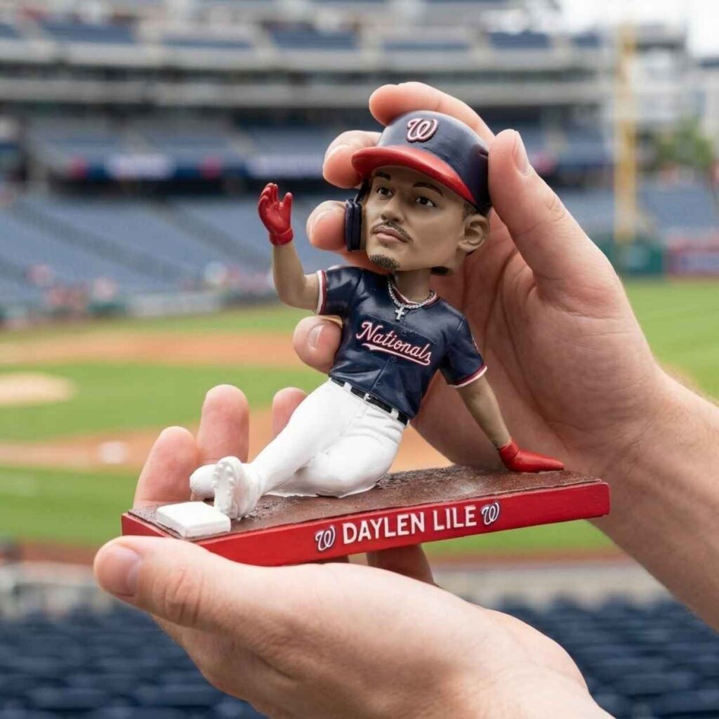 2026 Nationals Daylen Lile Bobblehead Giveaway 3