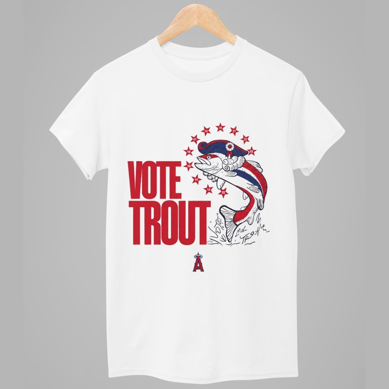 Angels Vote Trout Fish Shirt 1 Angels Vote Trout Fish Shirt 1