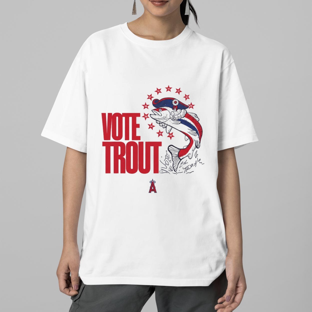 Angels Vote Trout Fish Shirt 2 Angels Vote Trout Fish Shirt 2
