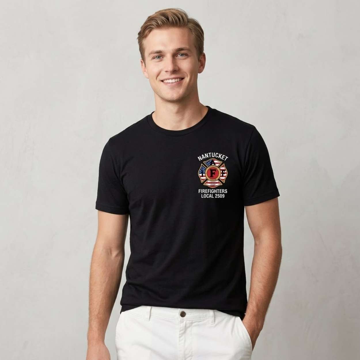Barstool Big Ben Nantucket Firefighters Local 2509 Shirt 2 Barstool Big Ben Nantucket Firefighters Local 2509 Shirt 2