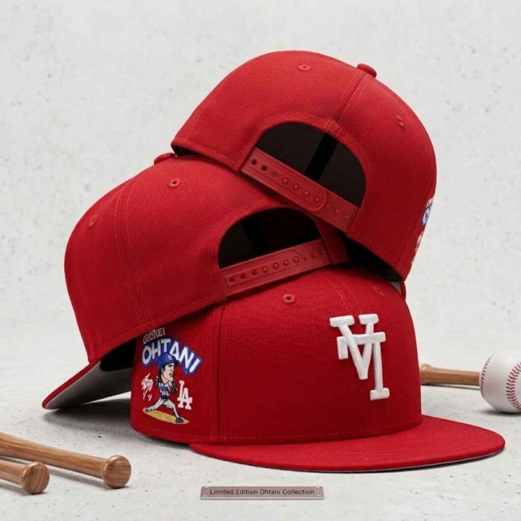 Dodgers LA Upside Down Shohei Ohtani Hat 2
