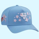 Dodgers Sakura Sky Blue Snapback Hat
