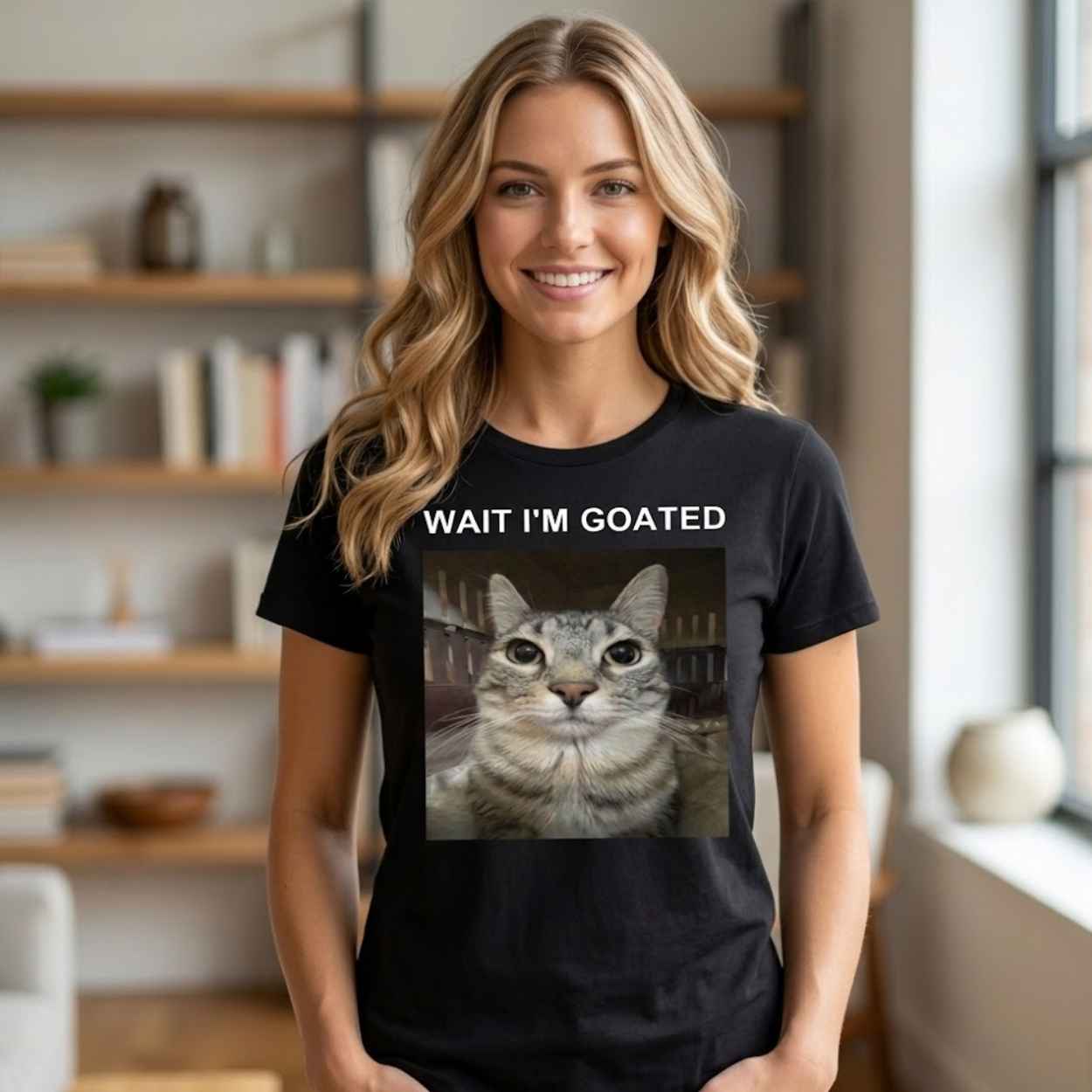 Eric Hartman Wait I'm Goated Meme Cat Shirt 3 Eric Hartman Wait Im Goated Meme Cat Shirt 3