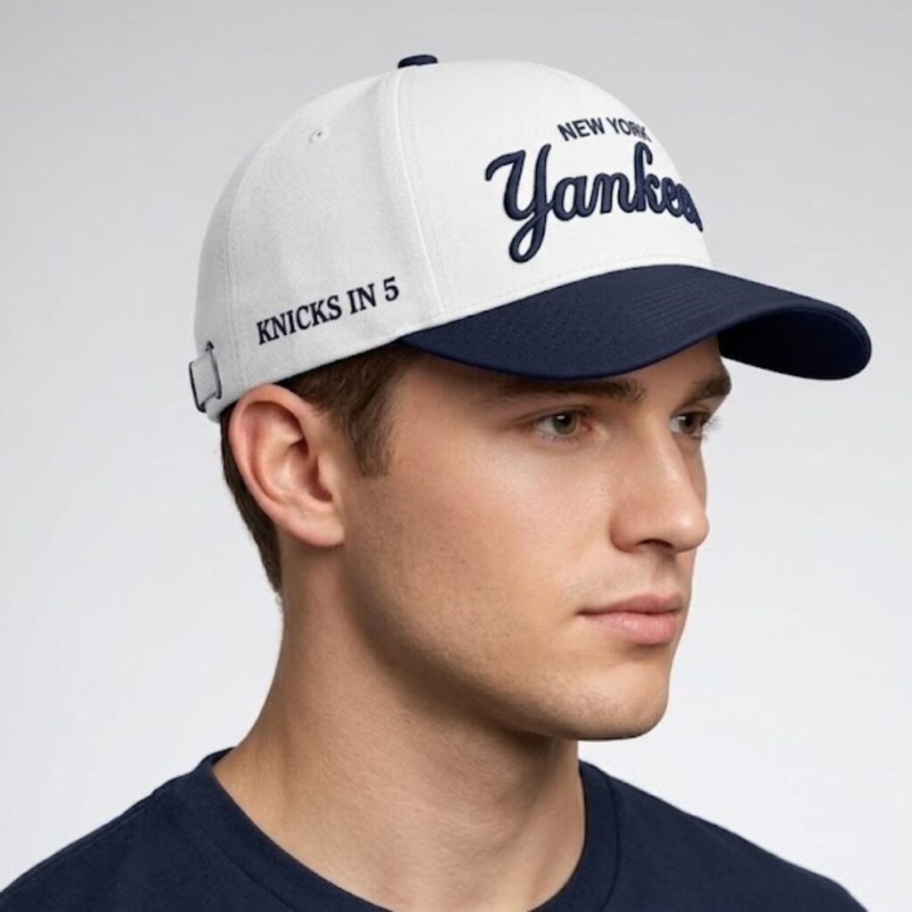 Jalen Brunson New York Yankees Knick In V Hat 2