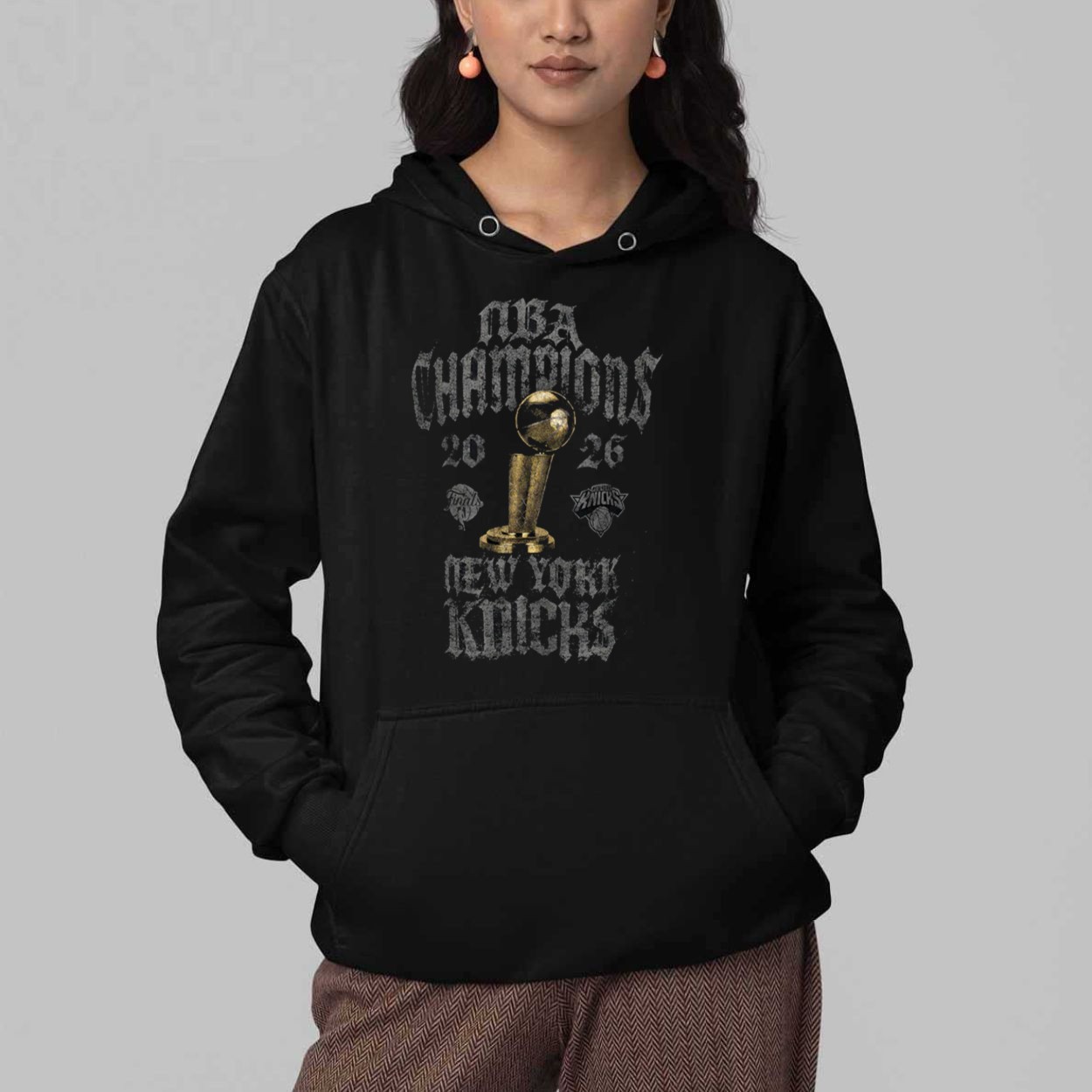 New York Knicks 2026 Finals Champions Locker Room T-Shirt 5 New York Knicks 2026 Finals Champions Locker Room T Shirt 5
