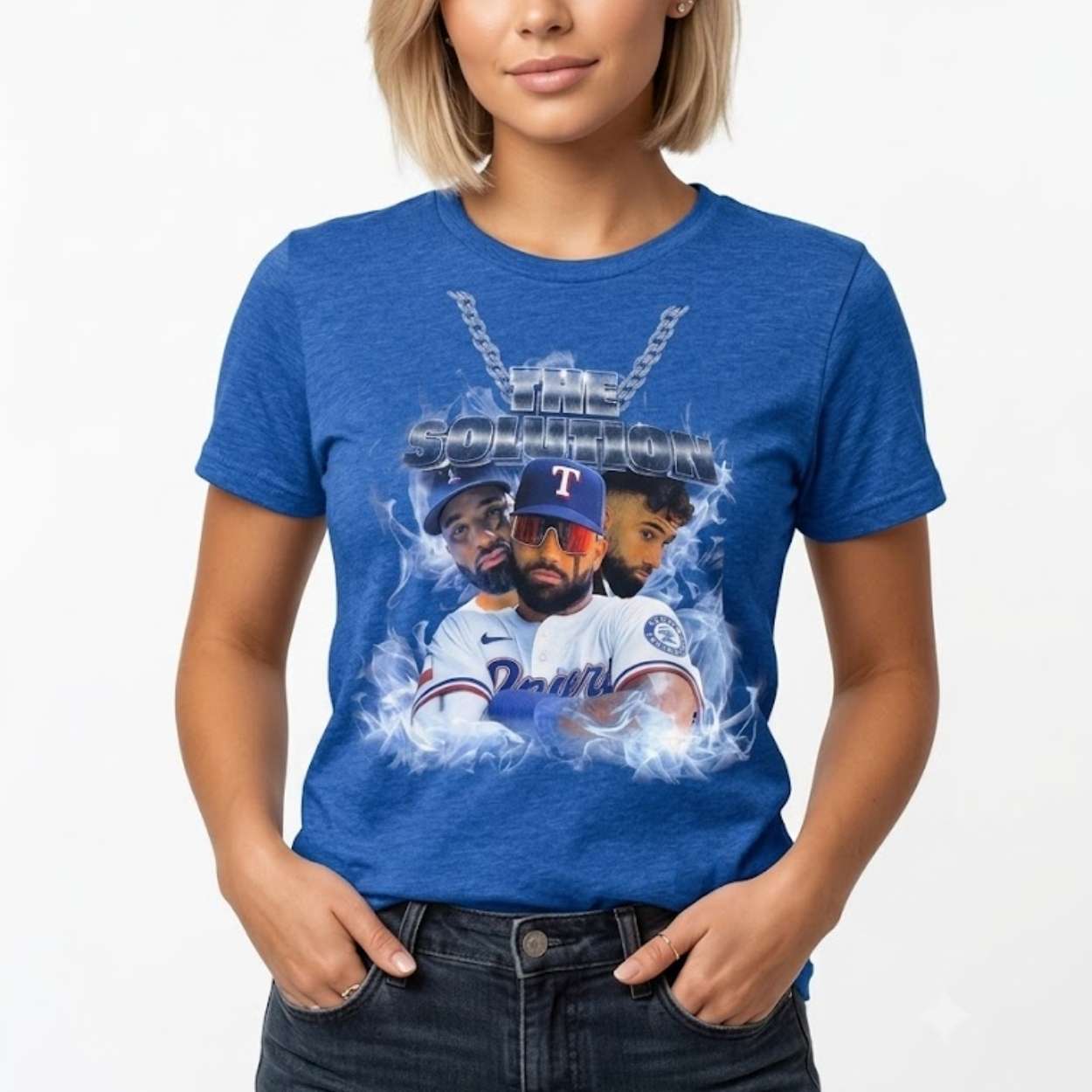Rangers Ezequiel Duran’s The Solution Shirt 3 Rangers Ezequiel Duran's The Solution Shirt 3