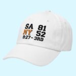 SA 81 NY 52 3rd Quarter Scoreboard Dad Hat