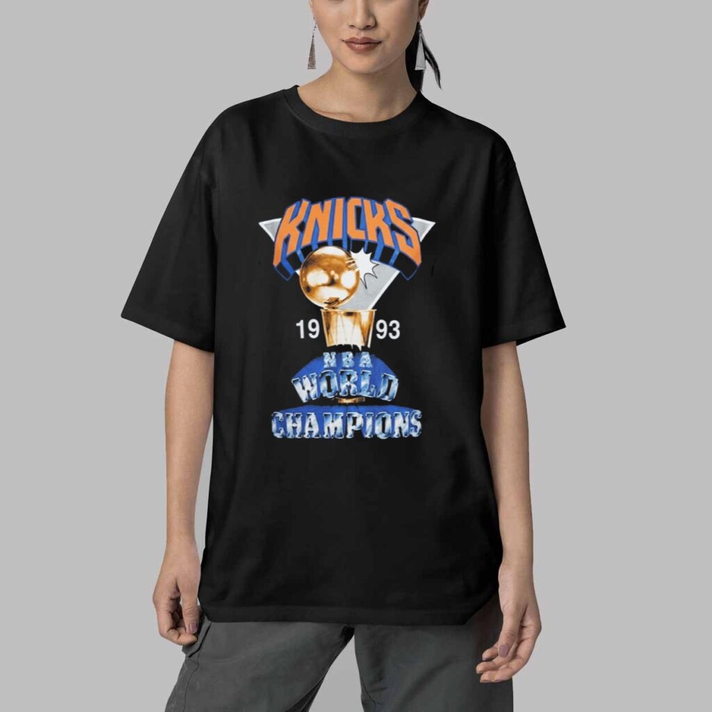 Tyler Kolek Knicks 1993 World Champions Shirt 5