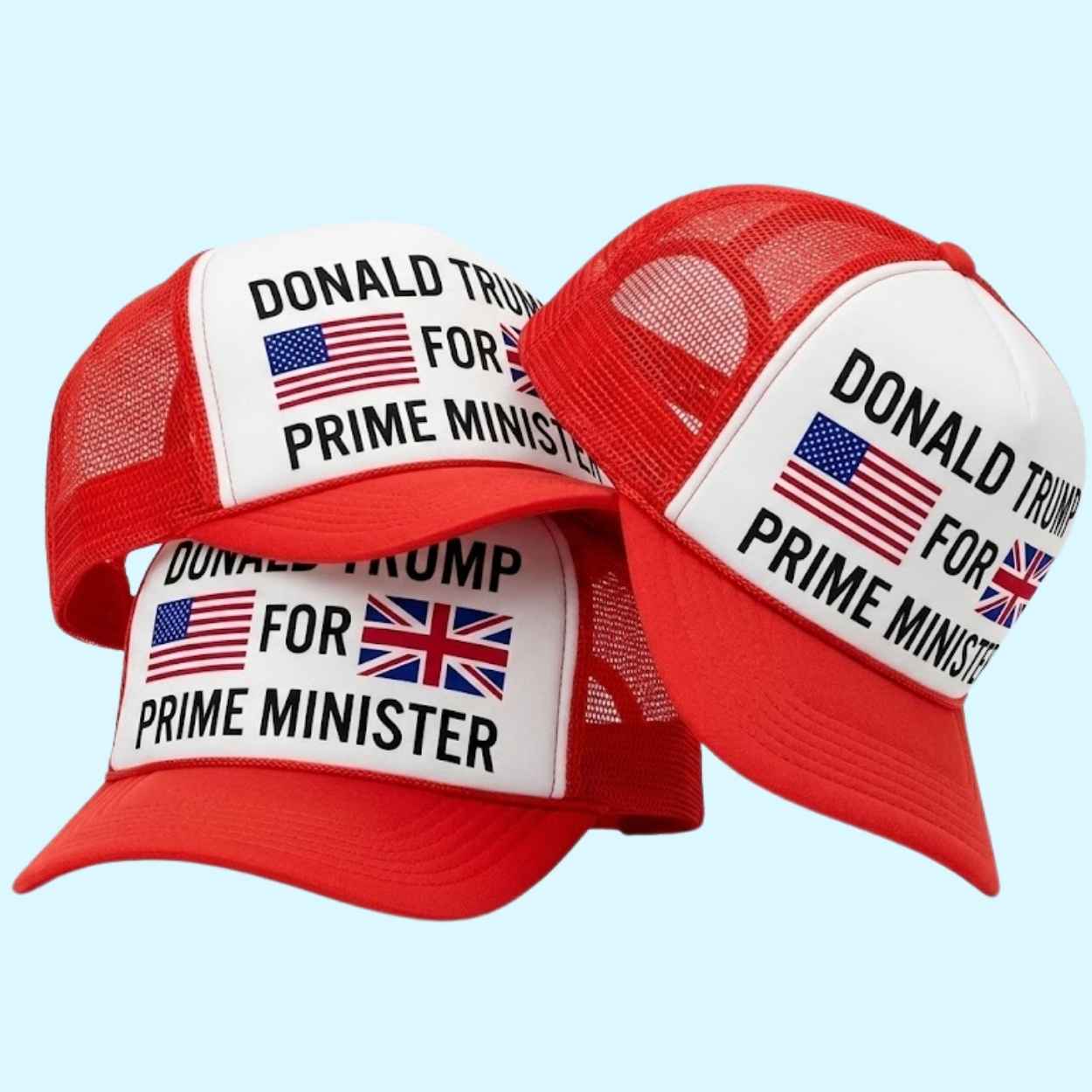 Tyson Fury Donald Trump for Prime Minister Hat 2 Tyson Fury Donald Trump for Prime Minister Hat 2