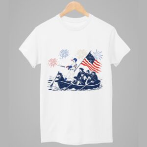 2026 Chicago 4th Of July Crossing The Delaware Shirt 1