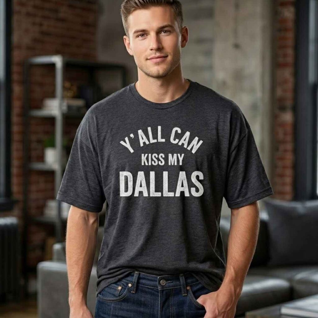 Erling Haaland Y'all Can Kiss My Dallas Shirt 3 Erling Haaland Y'all Can Kiss My Dallas Shirt 3