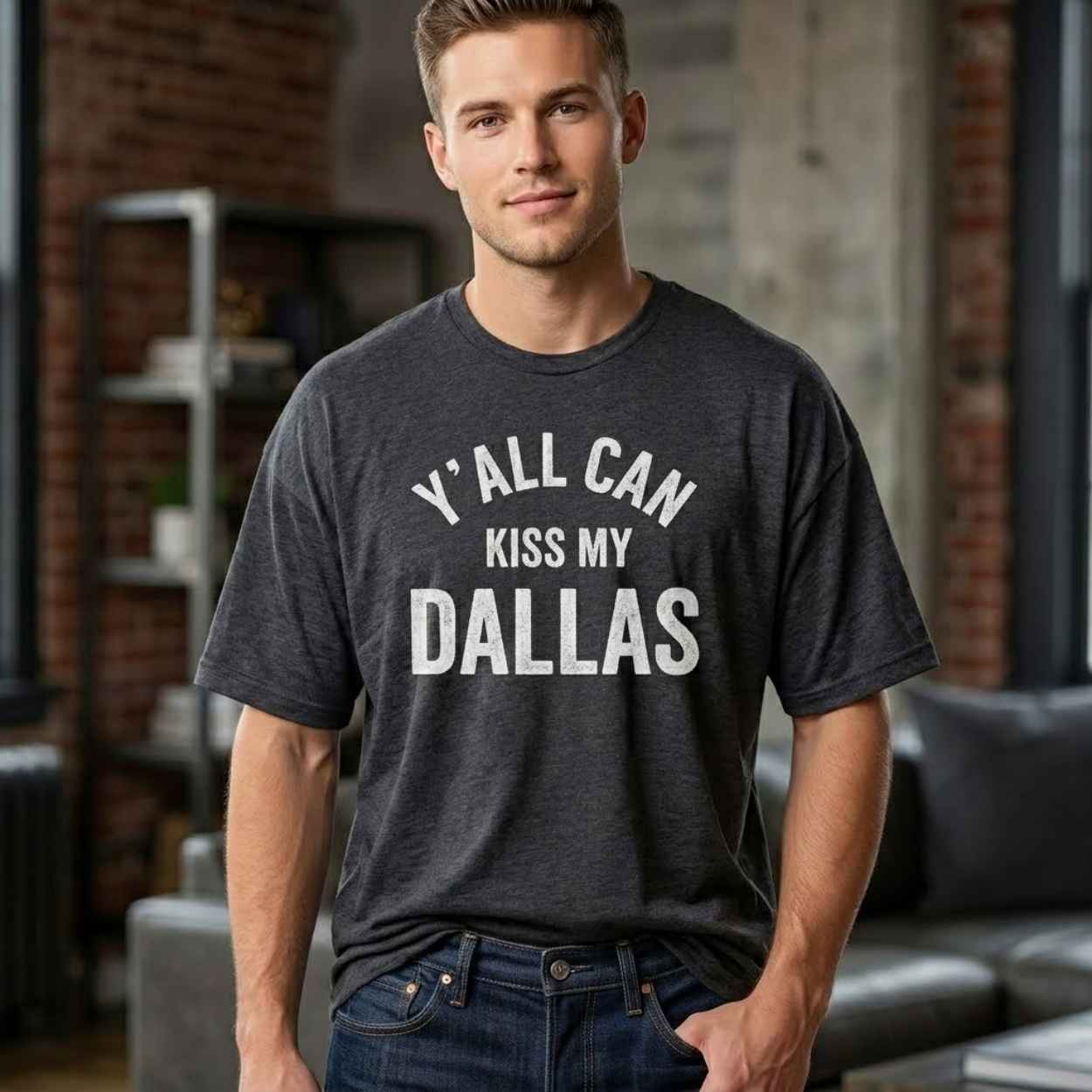 Erling Haaland Y'all Can Kiss My Dallas Shirt 2 Erling Haaland Y'all Can Kiss My Dallas Shirt 3