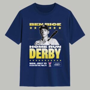 Ben Rice 2026 Home Run Derby Shirt 1