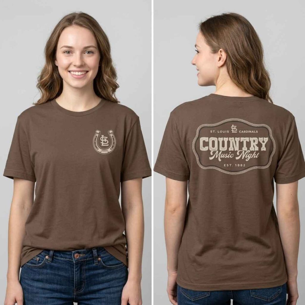 2026 Country Music Night Cardinals T Shirt Giveaway 3