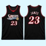 2026 Lebron James Sixers Jersey