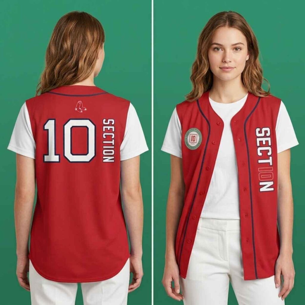 2026 Red Sox Section 10 Night Jersey Giveaway 4
