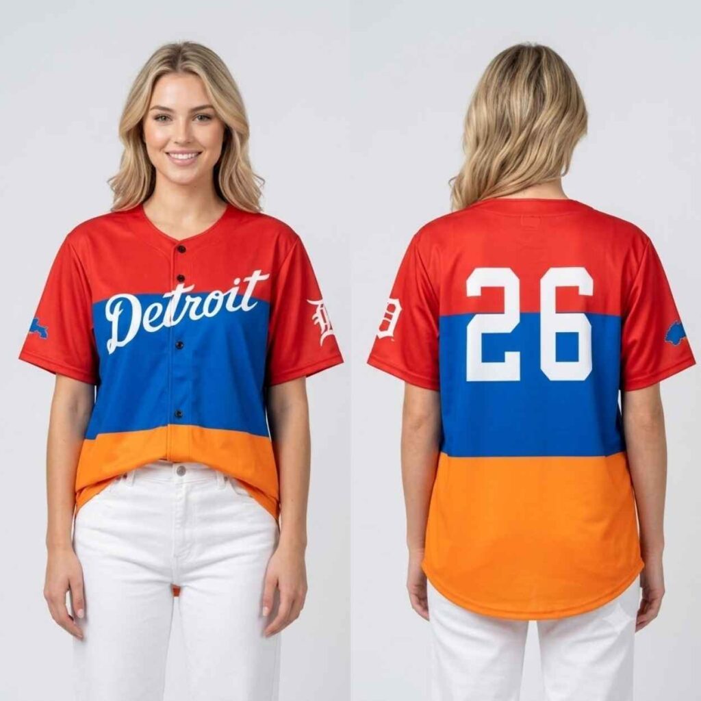 2026 Tigers Armenian Heritage Jersey Giveaway 3