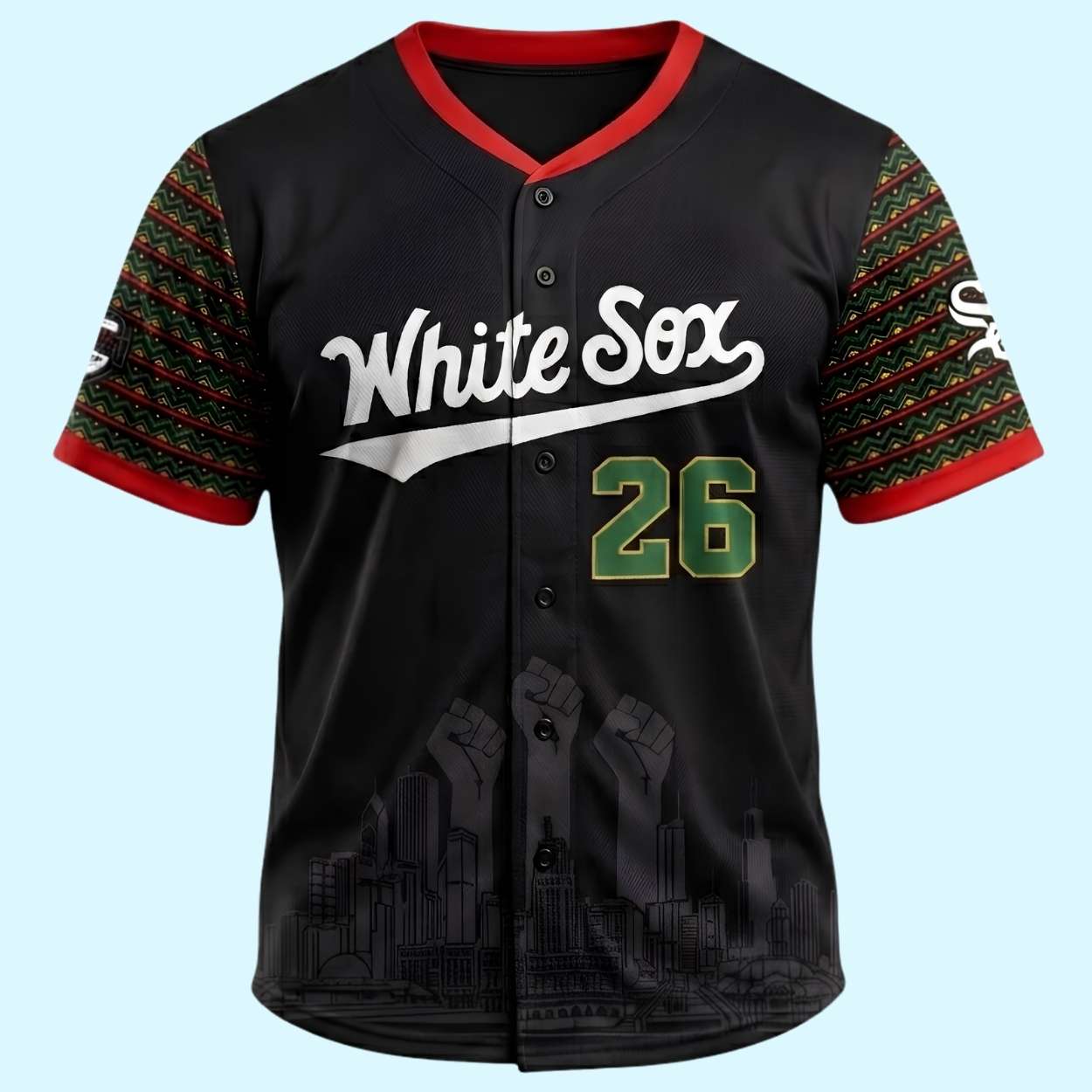 2026 White Sox African American Heritage Night Jersey 1 2026 White Sox African American Heritage Night Jersey 1