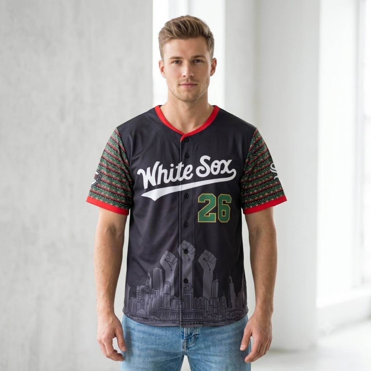 2026 White Sox African American Heritage Night Jersey 3 2026 White Sox African American Heritage Night Jersey 3