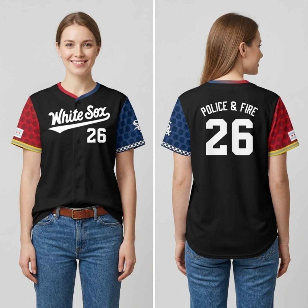 2026 White Sox Police and Fire Night Jersey Giveaway 3