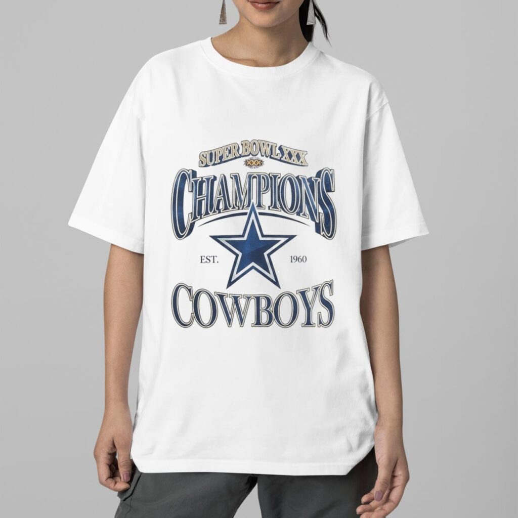 Dak Prescott Cowboys Super Bowl XXX Shirt 1