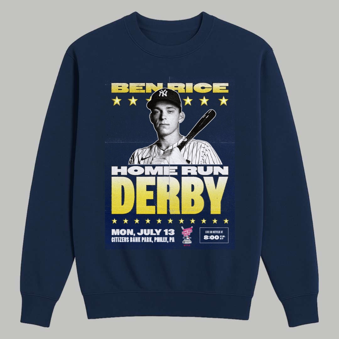 Ben Rice 2026 Home Run Derby Shirt 3 Ben Rice 2026 Home Run Derby Shirt 3