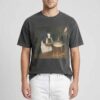 Dylan Crews Boston Terrier Drinking Beer T shirt 4