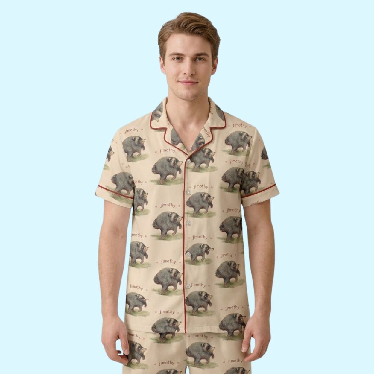 Jimothy Raccoon Pajama Set 4 Jimothy Raccoon Pajama Set 4