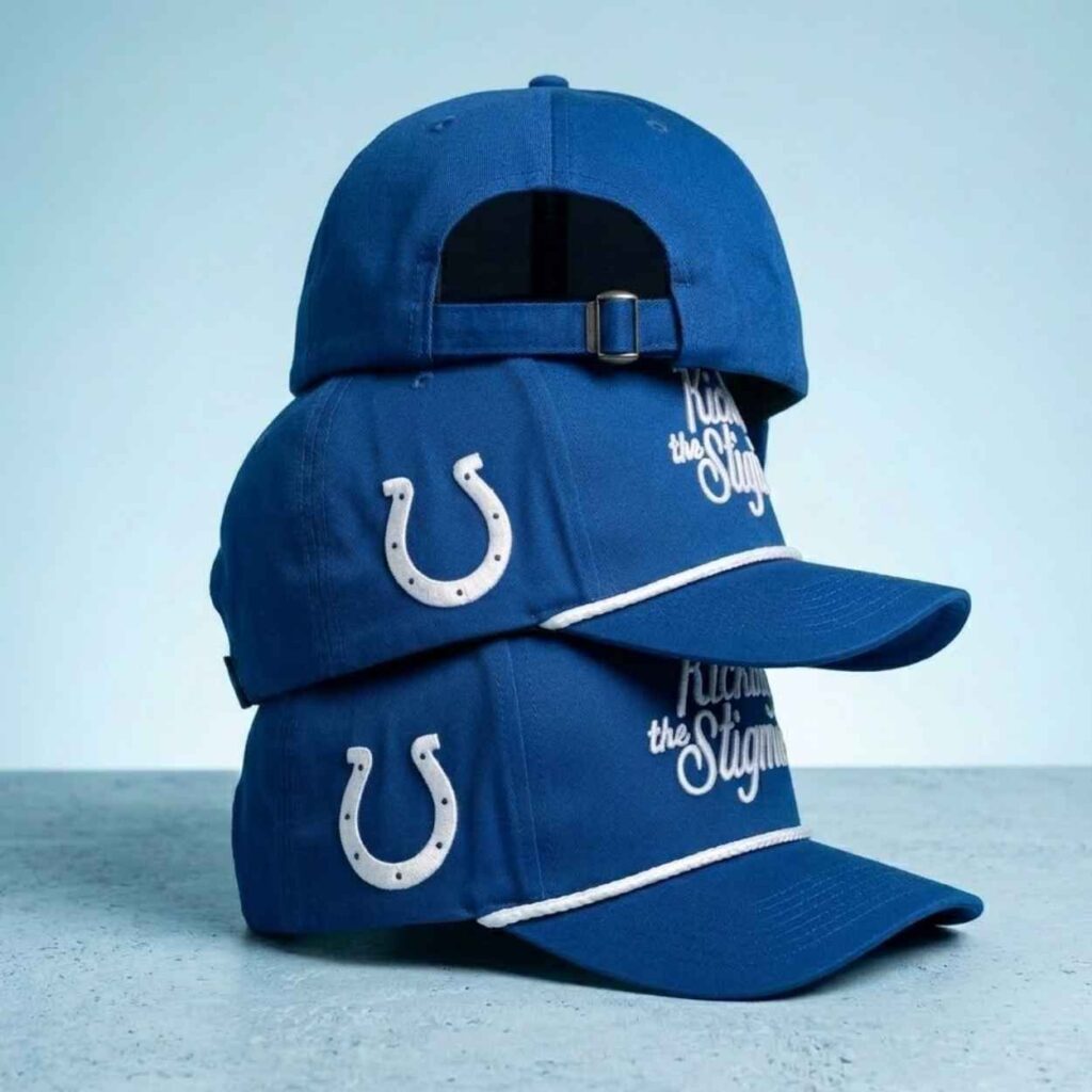 Kalen Jackson Colts Kicking The Stigma Hat 2