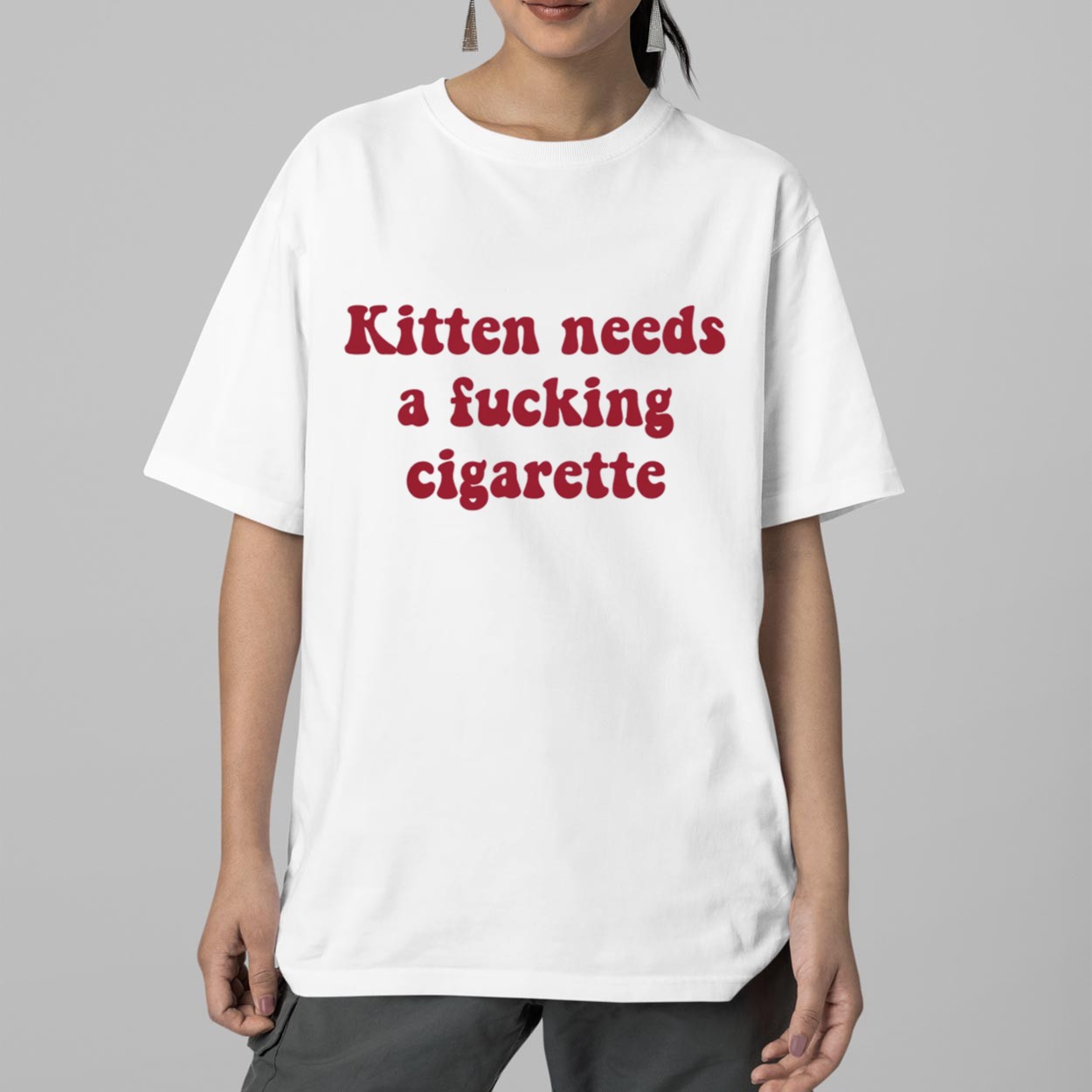 Kitten Needs A Fucking Cigarette Shirt 2 Kitten Needs A Fucking Cigarette Shirt 2